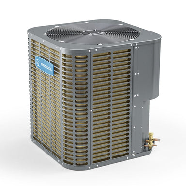 MRCOOL ProDirect 2.5 Ton 14 SEER Central Heat Pump Split System, CS-HHP14030 SIDE VIEW