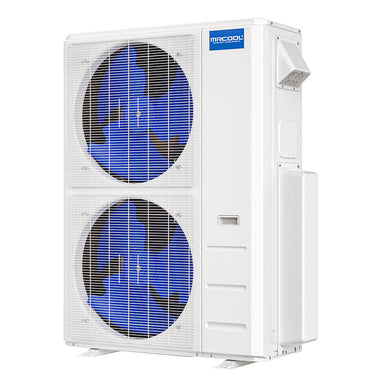 MRCOOL VersaPro 48,000 BTU 4 Ton 15.8 SEER2 Central Ducted Heat Pump System SIDE VIEW