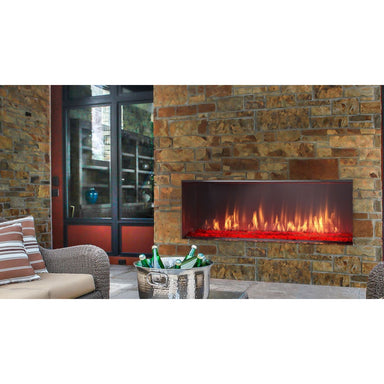 Majestic Lanai 48" outdoor linear fireplace with IntelliFire Ignition System ODLANAIG-48 SAMPLE PHOTO