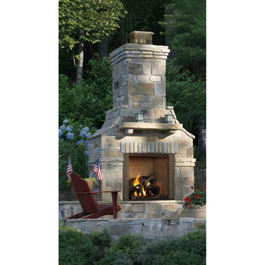 Majestic Courtyard 42" Outdoor Traditional Fireplace ODCOUG-42 SAMPLE PHOTO