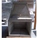Mason-Lite 39" Pre-Cast Masonry Firebox Kit BACK VIEW