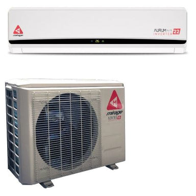 Mirage Ventus X 18,000 BTU 19 SEER Ductless Mini Split Air Conditioner and Heat Pump - 220V/60Hz COMPLETE SET