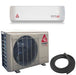 Mirage Ventus X 36,000 BTU 17 SEER Ductless Mini Split Air Conditioner and Heat Pump - 220V/60Hz FRONT AND SIDE VIEW