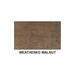 Modern Flames Allwood Wall System in Weathered Walnut | 60'' Spectrum Slimline Electric Fireplace COLOR OPTION