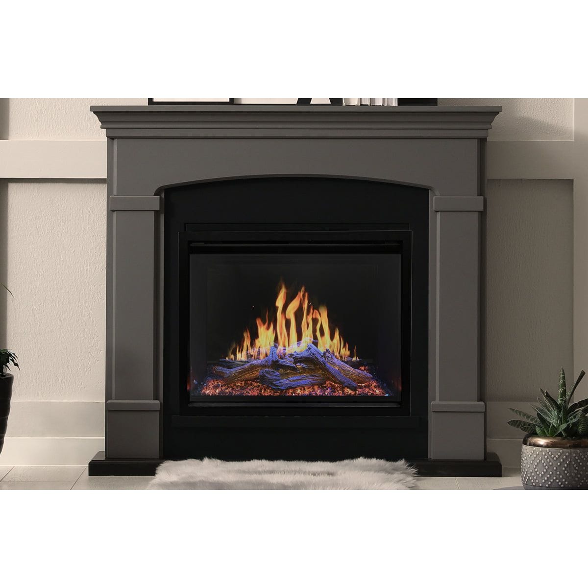 Modern Flames Orion Traditional 26" Heliovision Virtual Built-In Electric Firebox SAMPLE PHOTO