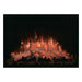 Modern Flames Sedona Pro Multi 36 3-Sided  2-Sided Built In Electric Firebox FRONT VIEW