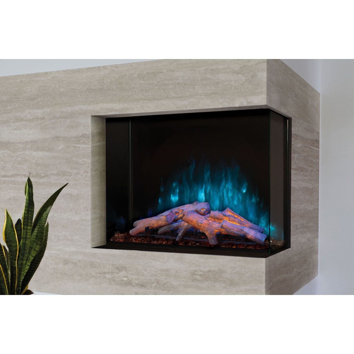 Modern Flames Sedona Pro Multi 36 3-Sided  2-Sided Built In Electric Firebox sample photo