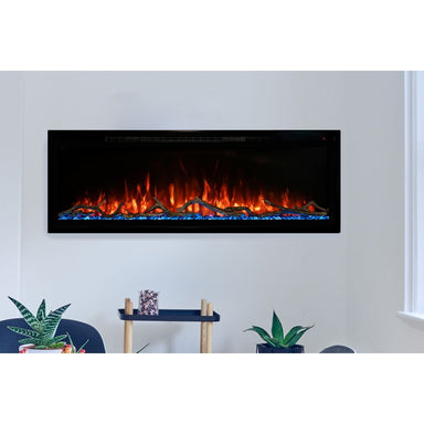 Modern Flames Spectrum Slimline 100'' Wall Mount / Recessed Linear Electric Fireplace SAMPLE PHOTO