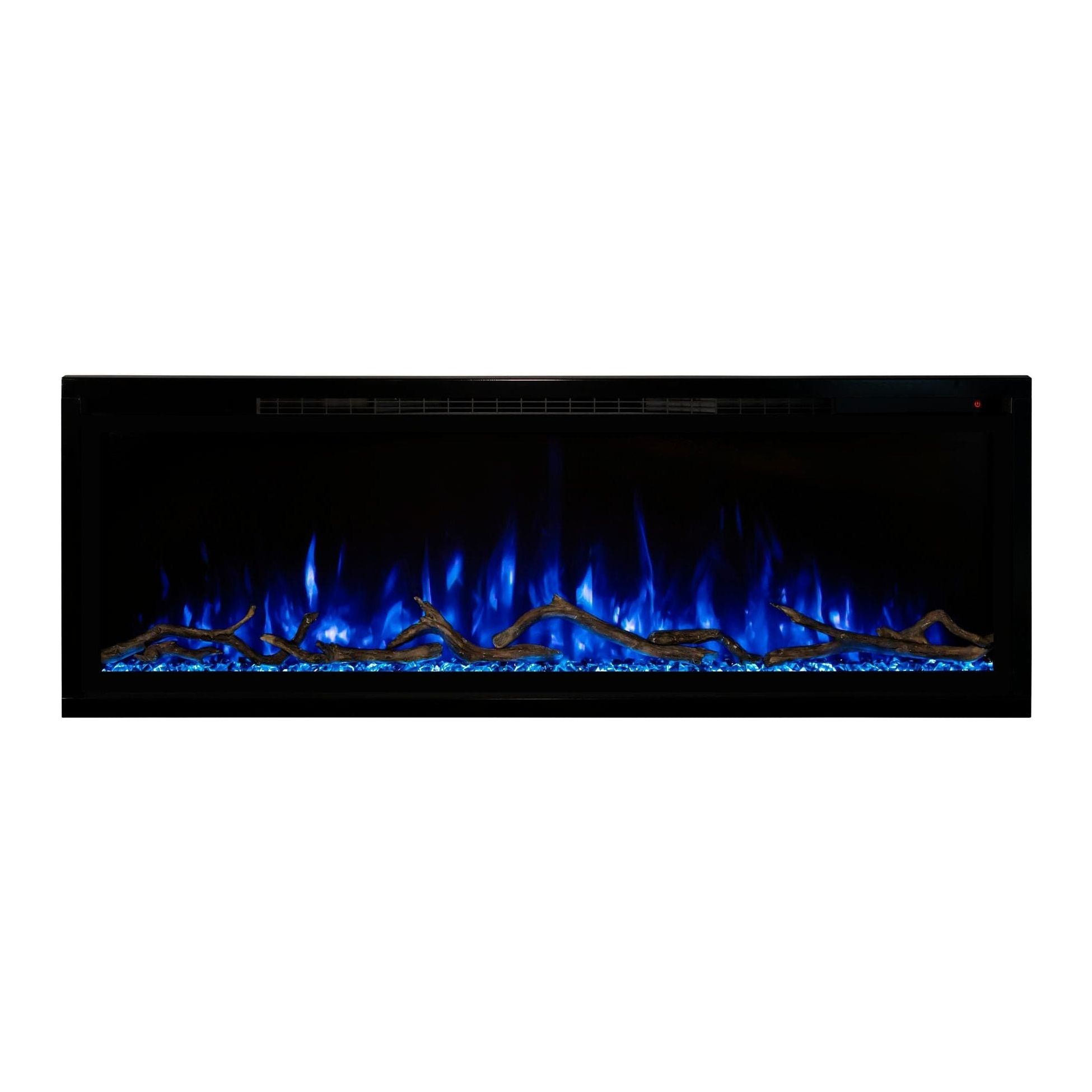 Modern Flames Spectrum Slimline 74'' Wall Mount / Recessed Linear Electric Fireplace COLOR OPTION 