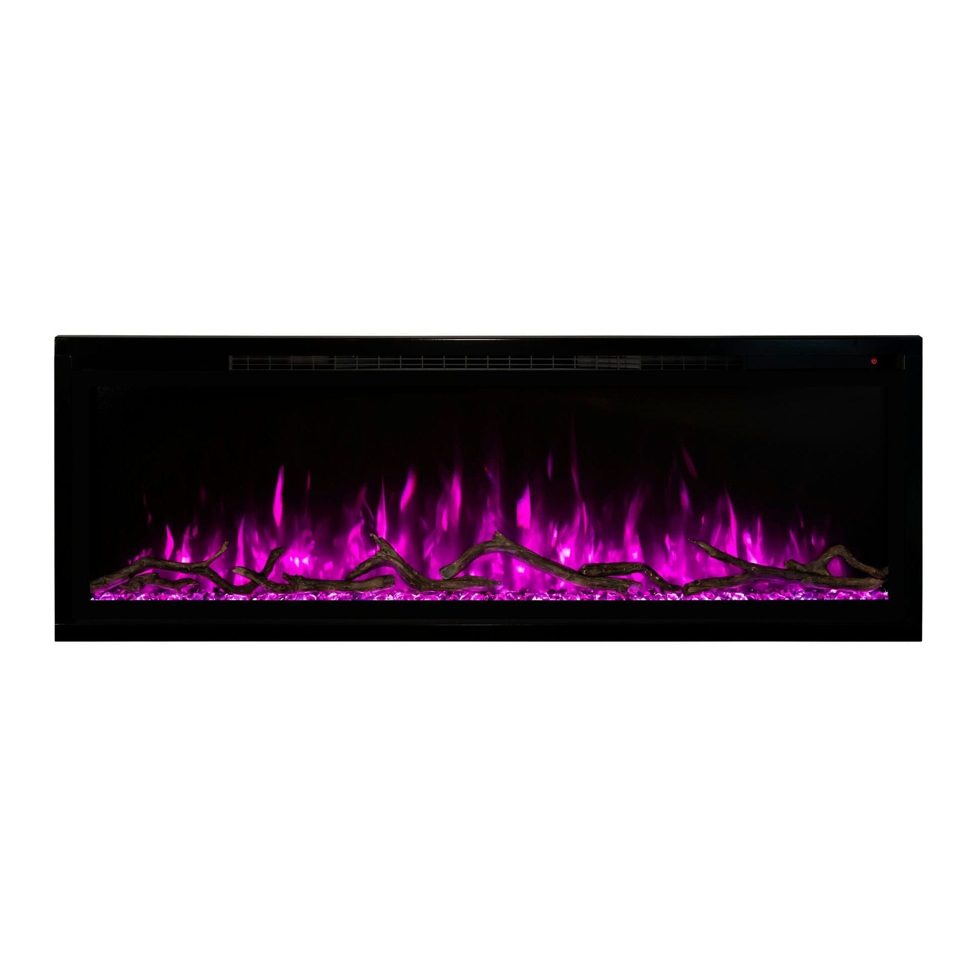 Modern Flames Spectrum Slimline 74'' Wall Mount / Recessed Linear Electric Fireplace COLOR OPTION 