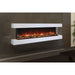Modern Flames Landscape Pro 94'' Electric Fireplace Wall Mount Studio Suite | White Ready to Paint SAMPLE PHOTO
