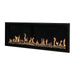 Modern Flames Orion Slim 60" Heliovision Virtual Recessed / Wall Mount Electric Fireplace SIDE VIEW