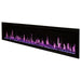 Modern Flames Orion Slim 60" Heliovision Virtual Recessed / Wall Mount Electric Fireplace SIDE VIEW