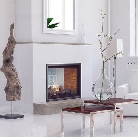 Montigo Divine Multi H38 See Through Gas Fireplace SAMPLE PHOTO