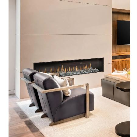 Montigo Prodigy PC4 Light Commercial Single Sided Fireplace SAMPLE PHOTO