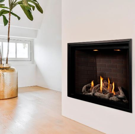 Montigo DRSQ34 DelRay Square Basic Fireplace SAMPLE PHOTO