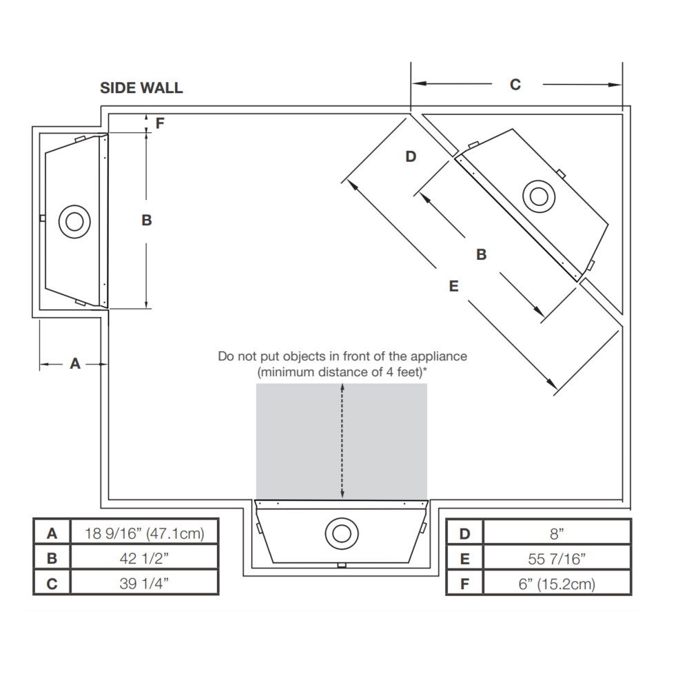 Napoleon BL42 Ascent Linear 42 Direct-Vent Gas Fireplace - BL42