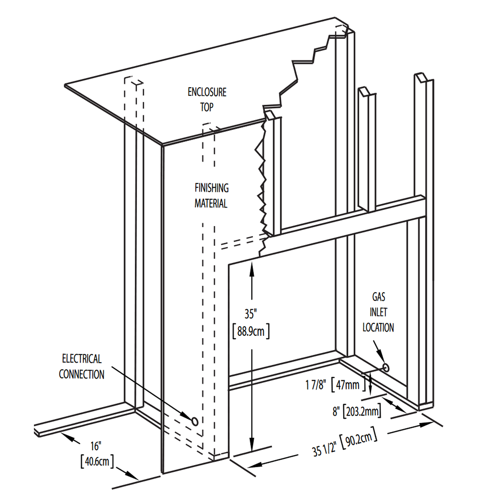 Napoleon Ascent B36 Direct Vent Gas Fireplace - B36