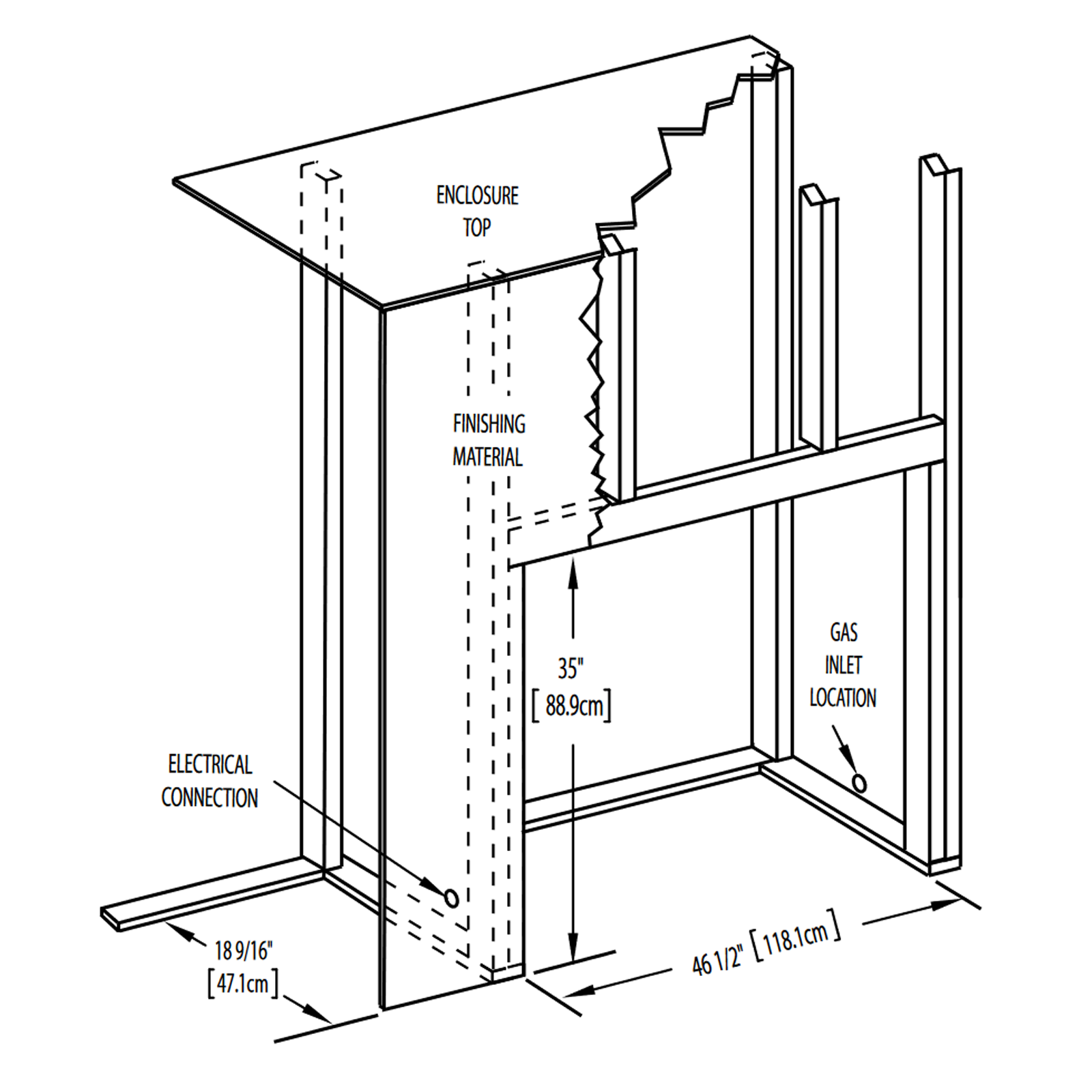 Napoleon Ascent B46 Direct Vent Gas Fireplace - B46