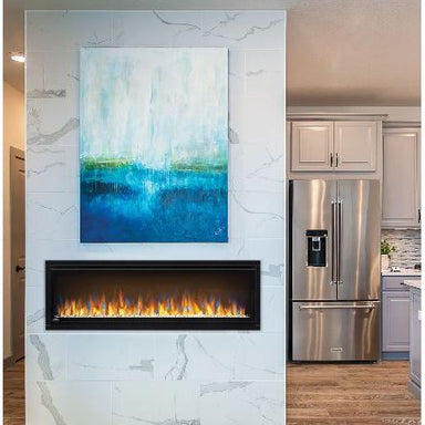 Napoleon AlluraVision 50 inch Slimline Wall Mounted Electric Fireplace - NEFL50CHS-1 SAMPLE PHOTO