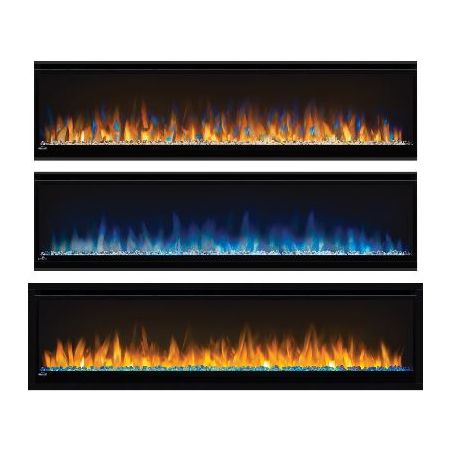 Napoleon AlluraVision 60 inch Slimline Wall Mounted Electric Fireplace - NEFL60CHS-1