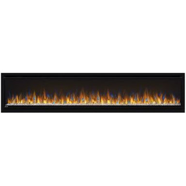 Napoleon AlluraVision 74 inch Slimline Wall Mounted Electric Fireplace - NEFL74CHS-1 FRONT VIEW