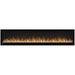 Napoleon AlluraVision 74 inch Slimline Wall Mounted Electric Fireplace - NEFL74CHS-1 FRONT VIEW