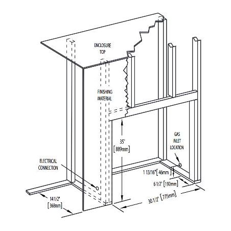 Napoleon Ascent 30 Direct Vent Gas Fireplace - B30 