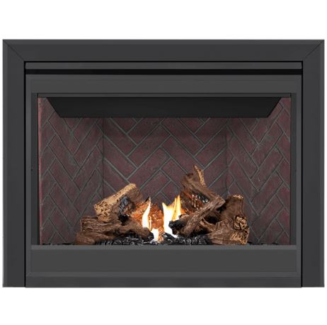 Napoleon Ascent B42 Direct Vent Gas Fireplace - B42 FRONT VIEW