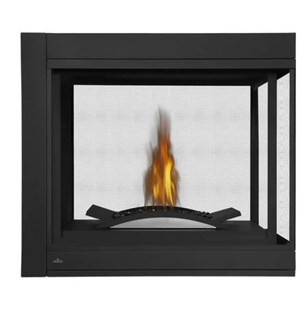 Napoleon Ascent BHD4 Peninsula Direct Vent Gas Fireplace - BHD4 FRONT VIEW