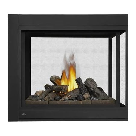 Napoleon Ascent BHD4 Peninsula Direct Vent Gas Fireplace - BHD4 FRONT VIEW