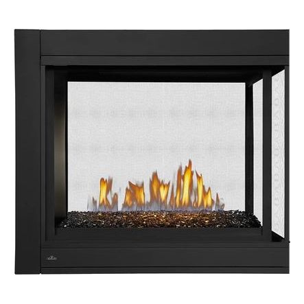 Napoleon Ascent BHD4 Peninsula Direct Vent Gas Fireplace - BHD4 FRONT VIEW