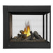 Napoleon Ascent BHD4 Peninsula Direct Vent Gas Fireplace - BHD4 FRONT VIEW