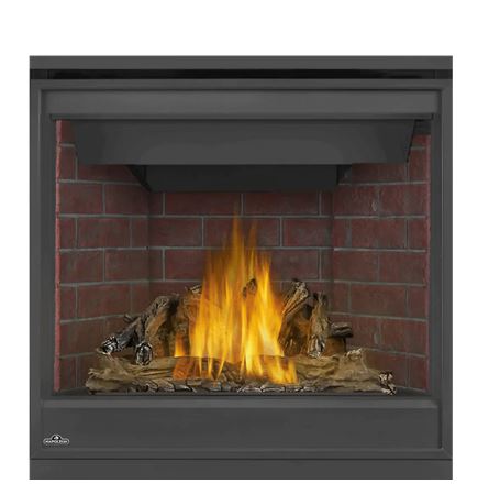 Napoleon Ascent Deep X 42 Traditional Direct-Vent Gas Fireplace - DX42 FRONT VIEW