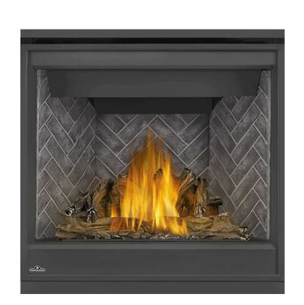 Napoleon Ascent Deep X 42 Traditional Direct-Vent Gas Fireplace - DX42 FRONT VIEW