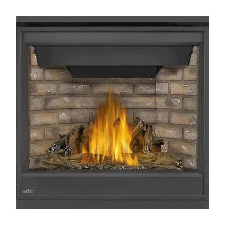 Napoleon Ascent Deep X 42 Traditional Direct-Vent Gas Fireplace - DX42 FRONT VIEW