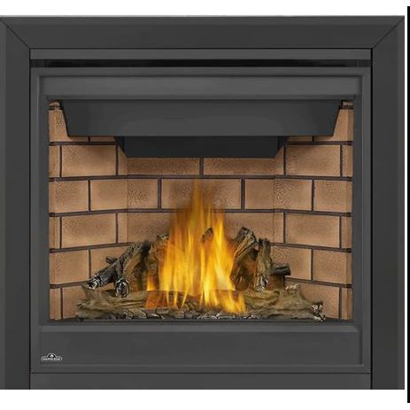 Napoleon Ascent Deep X 42 Traditional Direct-Vent Gas Fireplace - DX42 FRONT VIEW