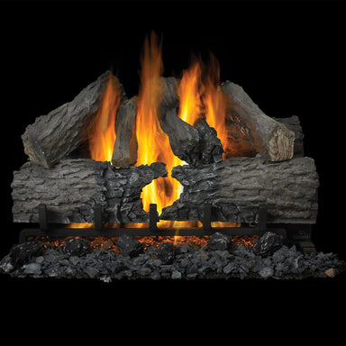 Napoleon Reversible Series GL32 32 Inch 7-Piece Gas Log Set with Burner - GL32N FRONT VIEW
