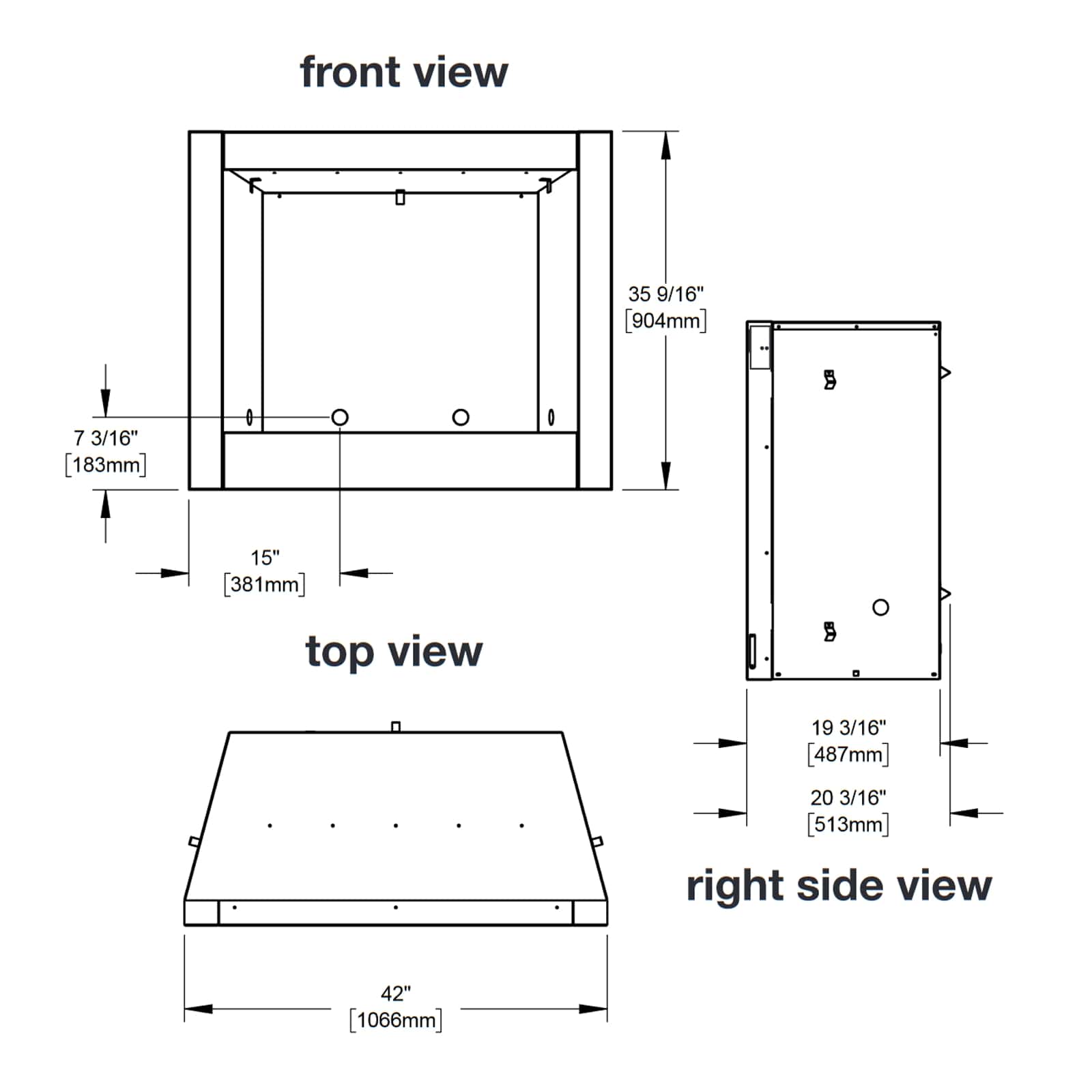 Napoleon Riverside 36 Clean Face Outdoor Gas Fireplace - GSS36CF 