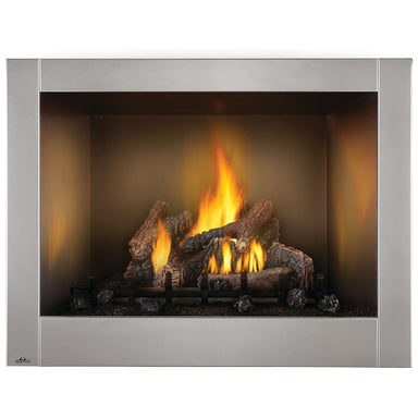 Napoleon Riverside 42 Clean Face Outdoor Gas Fireplace - GSS42CFN FRONT VIEW