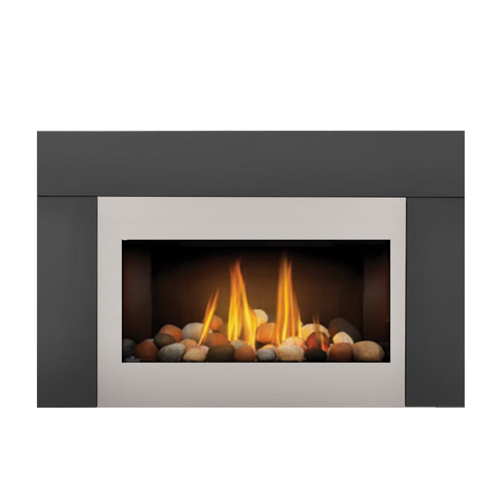 Napoleon Roxbury 30 Direct Vent Gas Fireplace Insert - GDI-30NSB FRONT VIEW