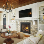 Napoleon Ascent Deep X 42 Traditional Direct-Vent Gas Fireplace - DX42