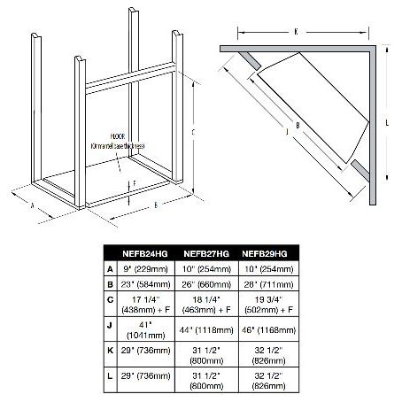 Napoleon Cinema Glass 29 Built-In Electric Fireplace - NEFB29HG-3A DETAILS