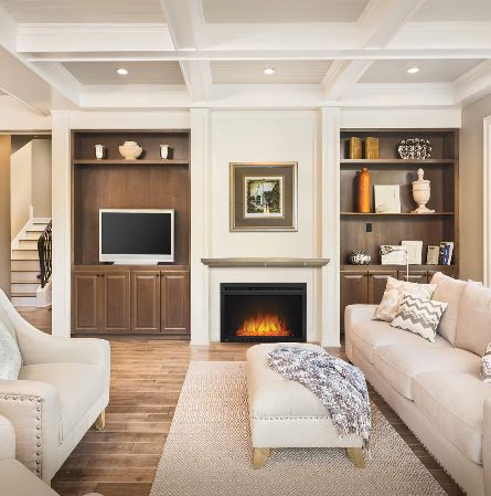 Napoleon Cinema Glass 29 Built-In Electric Fireplace - NEFB29HG-3A SAMPLE PHOTO