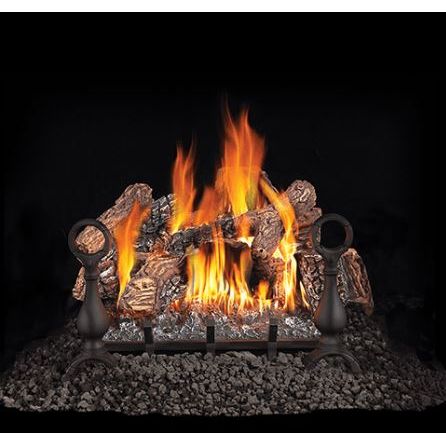 Napoleon Fiberglow 18 Inch Vent Free Gas Log Set with Burner - GVFL18 FRONT VIEW