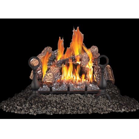 Napoleon Fiberglow 24 Inch Gas Log Set with Burner - GL24NE