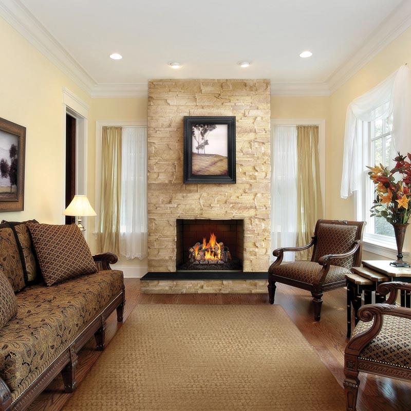 Napoleon Fiberglow 30 Inch Gas Log Set with Burner - GL30NE SAMPLE PHOTO