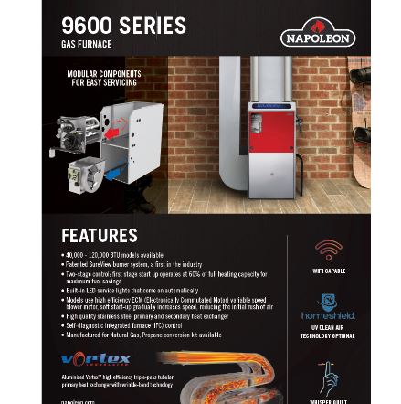 Napoleon Furnace | 9600 Series Gas Furnace