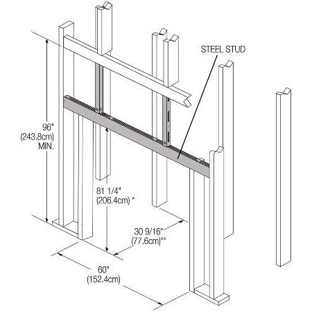 Napoleon High Country 8000 Wood Burning Fireplace - NZ8000
