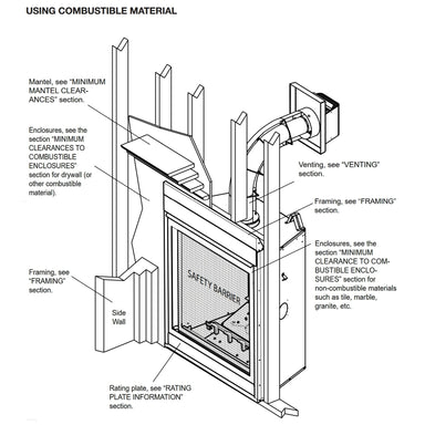 Napoleon High Definition 35 Direct Vent Gas Fireplace - HD35NT-2 